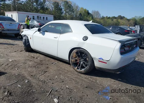 2021 Dodge Challenger R/T Scat Pack z USA, uszkodzony, nr VIN 2C3CDZFJ0MH646070